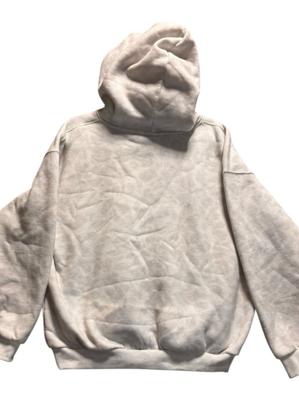 Comfrt Hoodie Sweatpants Set XL White Leopard Print Oversized Loungewear - Picture 4 of 16